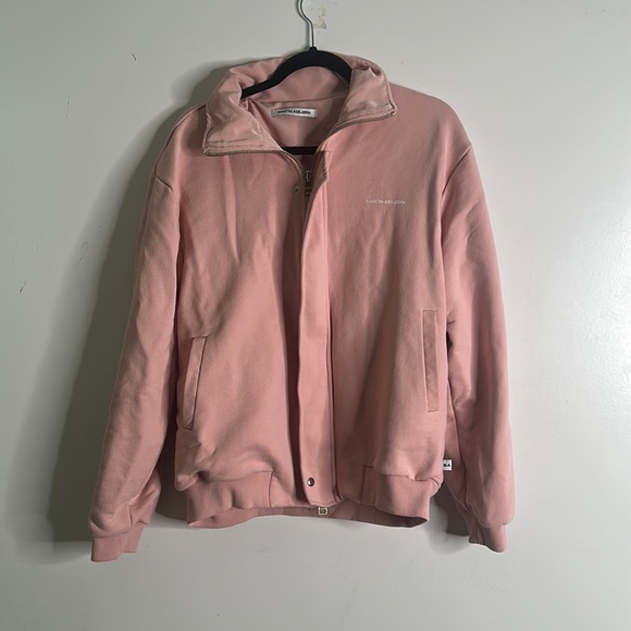 Martin Asbjorn pink zip up jacket size XL Barbiecore - Picture 2 of 15